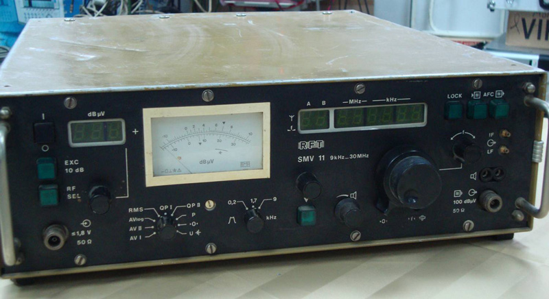 Microvoltmetru selectiv RFT SMV 11 